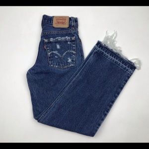 Vintage 550 Levi’s Dark Wash Jeans